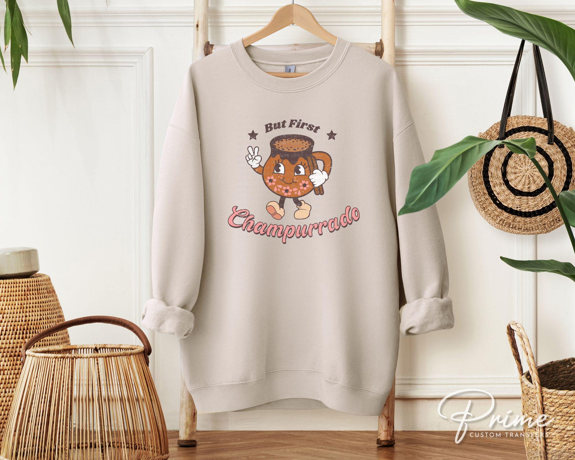 Spanish Christmas DTF Transfer, Ready to Press, T-shirt Transfers, Heat Transfer, Direct to Film, Latino, Tamale, Feliz navidad, Champurrado