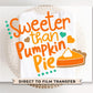 Thanksgiving DTF Transfers, Ready to Press, T-shirt Transfers, Heat Transfer, Direct to Film, Holiday, Baby, Pumpkin Pie, First Thanksgiving