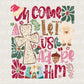 Christmas DTF Transfers, Ready to Press, T-shirt Transfers, Heat Transfer, Direct to Film, Holiday, Nativity, Baby Jesus, Boho, Christian