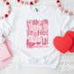 Valentine DTF Transfers, Ready to Press, T-shirt Transfers, Heat Transfer, Direct to Film, Holiday, Boho, Christian, Oh How He Loves Us