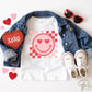 Valentine DTF Transfers, Ready to Press, T-shirt Transfers, Heat Transfer, Direct to Film, Holiday, Love, Groovy, Checkered, Valentine's Day