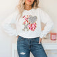 Valentine DTF Transfers, Ready to Press, T-shirt Transfers, Heat Transfer, Direct to Film, FAUX Gold Glitter, Brushstroke, Coquette XOXO
