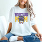 Wrestling Mom DTF Transfer, Ready to Press, T-shirt Transfer, Heat Transfer, Direct to Film, Wrestle, Mat, Pin, Sport, Bun, Purple, Yellow