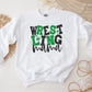 Wrestling Mom DTF Transfer, Ready to Press, T-shirt Transfer, Heat Transfer, Direct to Film, Wrestle, Sport, FAUX Glitter, Green and Black