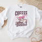 Valentine's Day DTF Transfer, Ready to Press, T-shirt Transfer, Heat Transfer, Direct to Film, Single Girl, Funny, Coffee, Skull, Skeleton