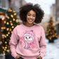 Winter DTF Transfers, Ready to Press, T-shirt Transfers, Heat Transfer, Direct to Film, Let it Snow, Baby It's Cold Outside, Pink Snowman