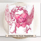 Valentine DTF Transfers, Ready to Press, T-shirt Transfers, Heat Transfer, Direct to Film, Holiday, Love, Bubblegum, Sunglasses, Funny Cupid