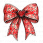 Valentine DTF Transfers, Ready to Press, T-shirt Transfers, Heat Transfer, Direct to Film, Holiday, Faux Glitter, Pink Coquette Heart Bow