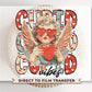 Valentine's Day DTF Transfer, Ready to Press, T-shirt Transfer, Heat Transfer, Direct to Film, Heart Sunglasses, Trendy, Cute Cupid