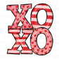 Valentine's Day DTF Transfer, Ready to Press, T-shirt Transfer, Heat Transfer, Direct to Film, Holiday, Love, Cute, Kids, Doodle XOXO