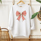 Valentine DTF Transfers, Ready to Press, T-shirt Transfers, Heat Transfer, Direct to Film, Holiday, Love, Cute, Pink, Red Coquette Heart Bow