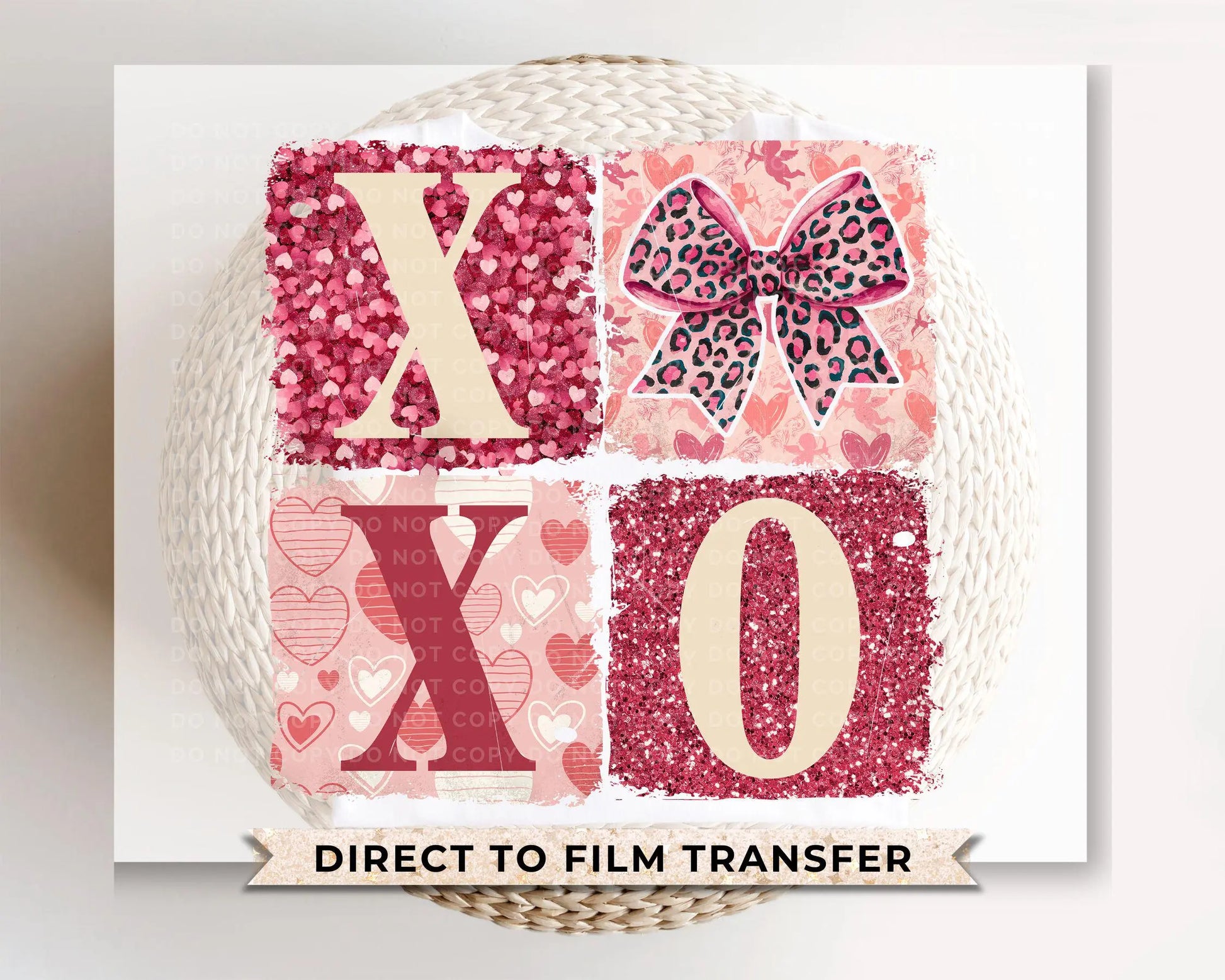 Valentine DTF Transfers, Ready to Press, T-shirt Transfers, Heat Transfer, Direct to Film, Holiday, Doodles, Love, Cupid, Coquette XOXO
