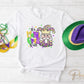 Mardi Gras DTF Transfer, Ready to Press, T-shirt Transfer, Heat Transfer, Direct to Film, Louisiana New Orleans, Fleur De Lis, Nutcracker