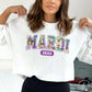 Mardi Gras DTF Transfer, Ready to Press, T-shirt Transfer, Heat Transfer, Direct to Film, Louisiana New Orleans, Fleur De Lis, King Cake