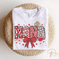 Valentine's Day DTF Transfer, Ready to Press, T-shirt Transfer, Heat Transfer, Direct to Film, Love, Grandparent, Grandma, Coquette Bow Nana