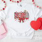 Valentine's Day DTF Transfer, Ready to Press, T-shirt Transfer, Heat Transfer, Direct to Film, Love, Grandparent, Grandma, Coquette Bow Nana