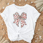 Valentine DTF Transfers, Ready to Press, T-shirt Transfers, Heat Transfer, Direct to Film, Holiday, Love, Hand Drawn, Coquette Heart Bow