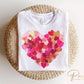 Valentine DTF Transfers, Ready to Press, T-shirt Transfers, Heat Transfer, Direct to Film, Holiday, Love, Trendy, Coquette Brushstroke Heart