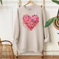 Valentine DTF Transfers, Ready to Press, T-shirt Transfers, Heat Transfer, Direct to Film, Holiday, Love, Trendy, Coquette Brushstroke Heart