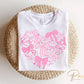 Valentine's Day DTF Transfers, Ready to Press, T-shirt Transfers, Heat Transfer, Direct to Film, Holiday, Trendy, Girly, Coquette Bow Heart