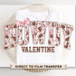 Valentine's Day DTF Transfers, Ready to Press, T-shirt Transfers Heat Transfer, Direct to Film, Holiday, Country, Western, Cowgirl, Coquette