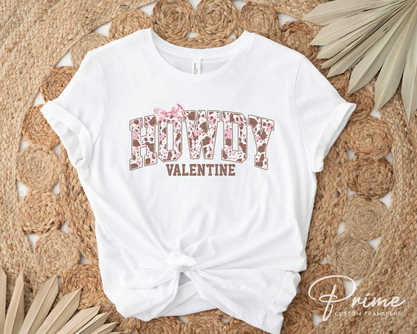 Valentine's Day DTF Transfers, Ready to Press, T-shirt Transfers Heat Transfer, Direct to Film, Holiday, Country, Western, Cowgirl, Coquette