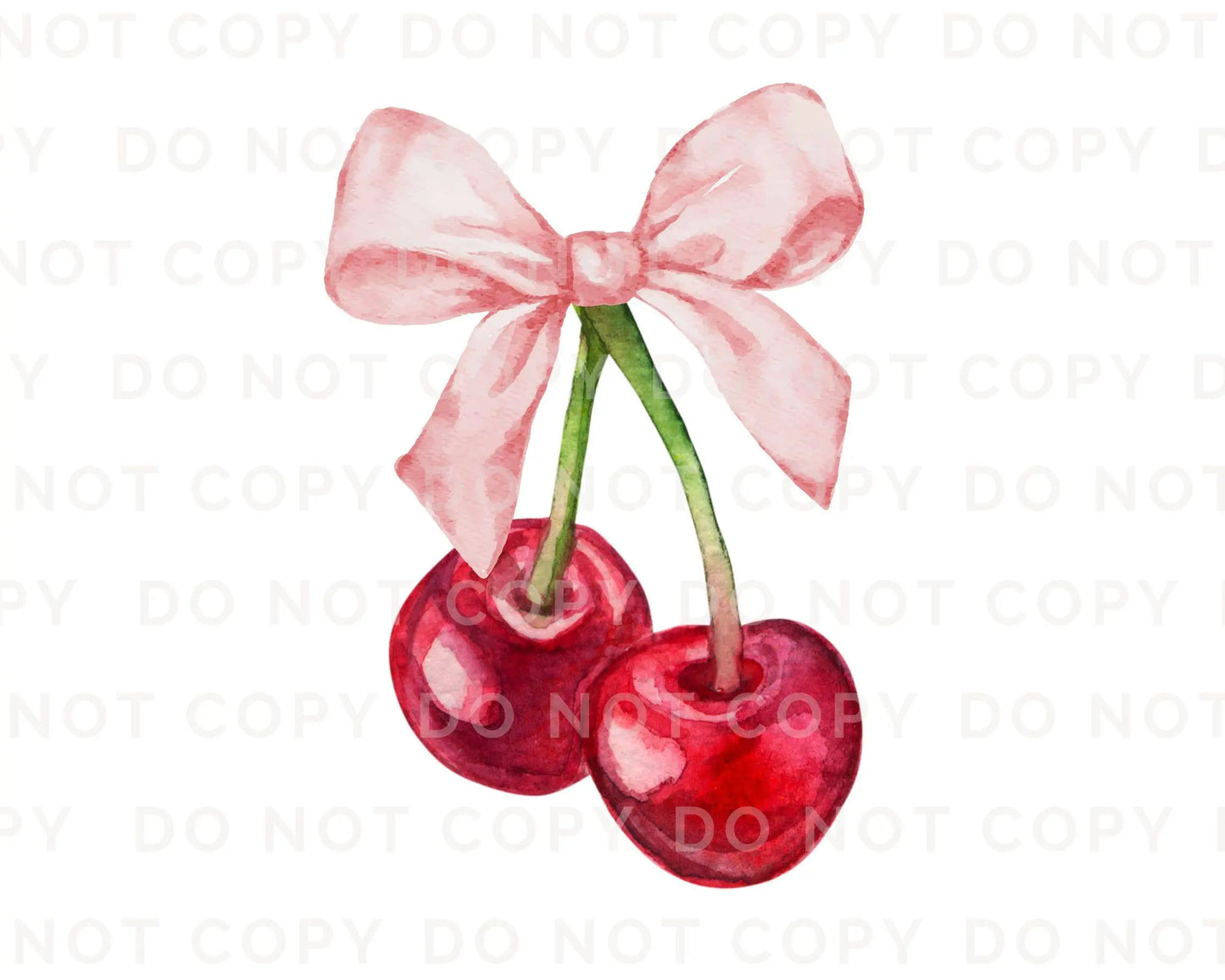 Valentine's Day DTF Transfers, Ready to Press, T-shirt Transfers, Heat Transfer, Direct to Film, Trendy, Girlie, Ribbon, Coquette Cherry Bow