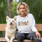 St. Patrick's Day DTF Transfer, Ready to Press, T-shirt Transfers, Heat Transfer, Direct to Film, Pet Mom, Clover, Cute, Dog Lover, Dog Mama