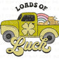 St. Patrick's Day DTF Transfer, Ready to Press, T-shirt Transfer, Heat Transfer, Direct to Film, St Patty, Bow, Truck, Clover, Loads of Luck
