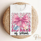 School DTF, Ready to Press, DIY T-shirt, Heat Transfer, Direct to Film, Preschool, Pink, Pencil, Teacher, Coquette Bow, 100 Days of School