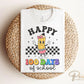 School DTF, Ready to Press, DIY T-shirt, Heat Transfer, Direct to Film, Preschool, Teacher Gift, Cartoon Pencil, Happy 100 Days of School