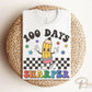 School DTF, Ready to Press, DIY T-shirt, Heat Transfer, Direct to Film, Preschool, Daycare, Teacher Gift, Cartoon Pencil, 100 Days Sharper