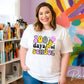 School DTF, Ready to Press, DIY T-shirt, Heat Transfer, Direct to Film, Preschool, Groovy, Cute, Teacher Gift, Pencil, 100 Days of School