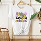 School DTF, Ready to Press, DIY T-shirt, Heat Transfer, Direct to Film, Preschool, Groovy, Cute, Teacher Gift, Pencil, 100 Days of School