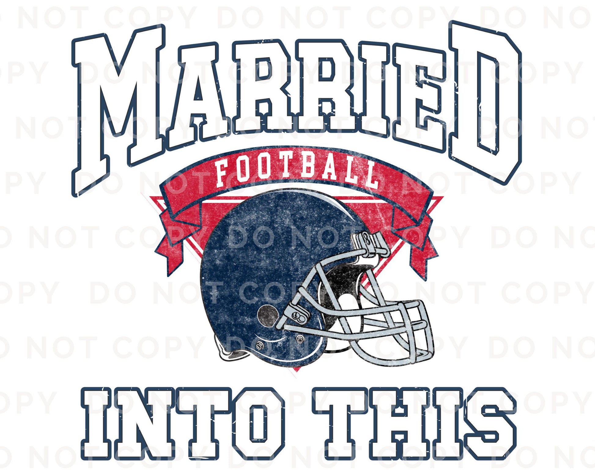 Football DTF Transfers, Ready to Press, T-shirt Transfers, Heat Transfer, Direct to Film, Matching, Tennessee Football Married Into This