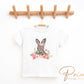 Easter DTF Transfer, Ready to Press, T-shirt Transfer, Heat Transfer, Direct to Film, Holiday, Floral, Doodle, Cheetah, Leopard Floral Bunny