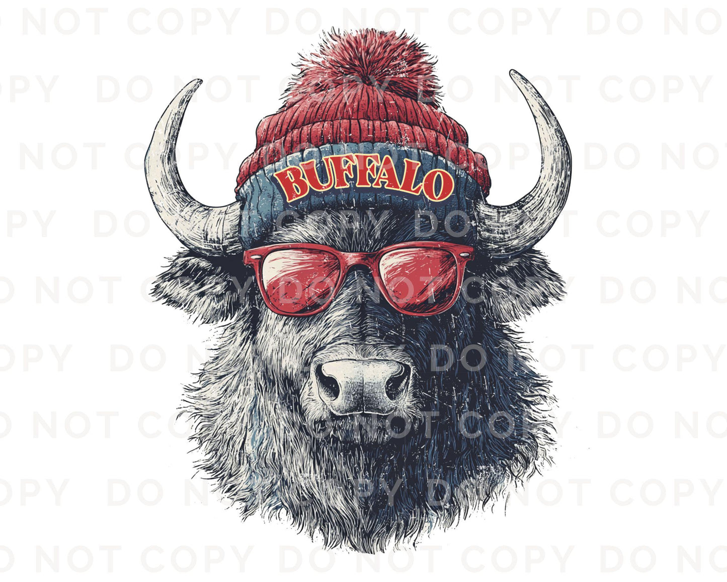 Football DTF Transfer, Ready to Press, T-shirt Transfer, Heat Transfer, Direct to Film, Sports Fan Apparel, Game Day, Buffalo Football