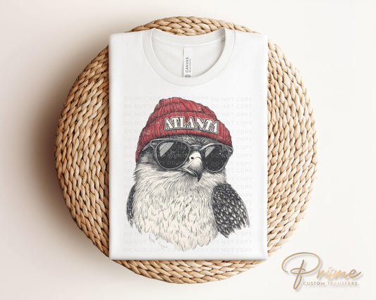 Football DTF Transfers, Ready to Press, T-shirt Transfers, Heat Transfer, Direct to Film, Sports, Sports Fan, Trendy, Atlanta Football