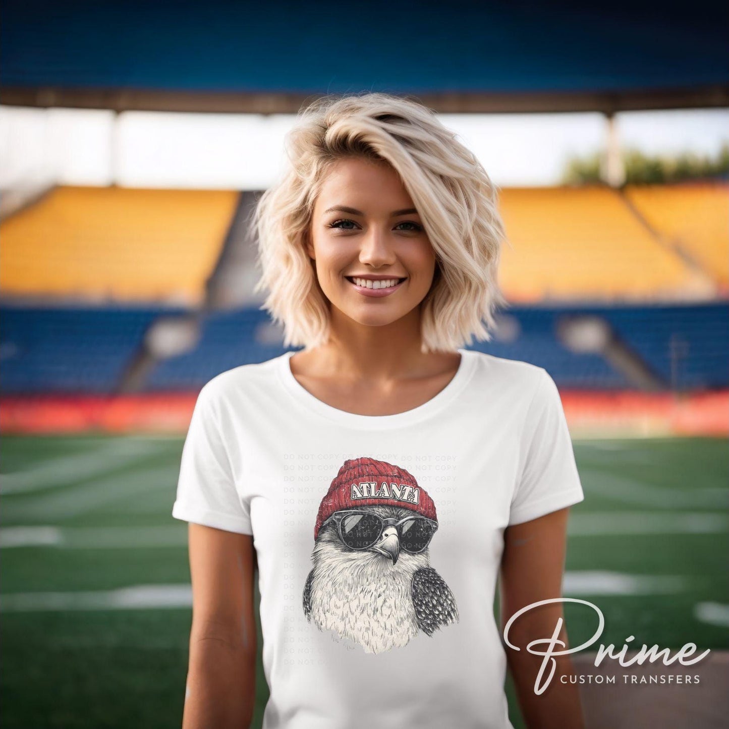 Football DTF Transfers, Ready to Press, T-shirt Transfers, Heat Transfer, Direct to Film, Sports, Sports Fan, Trendy, Atlanta Football