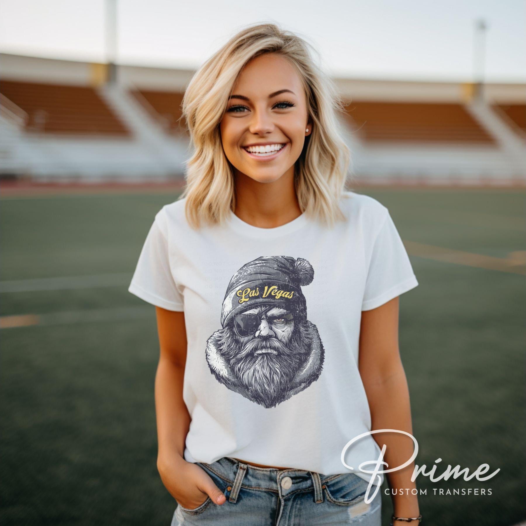 Football DTF Transfer, Ready to Press, T-shirt Transfer, Heat Transfer, Direct to Film, Sports Fan Apparel, Game Day, Las Vegas Football