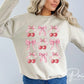 Valentine's Day DTF Transfer, Ready to Press, T-shirt Transfer, Heat Transfer, Direct to Film, Trendy, Girlie, Coquette Bows and Cherries
