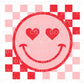 Valentine DTF Transfers, Ready to Press, T-shirt Transfers, Heat Transfer, Direct to Film, Holiday, Love, Groovy, Checkered, Valentine's Day