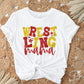 Wrestling Mom DTF Transfer, Ready to Press, T-shirt Transfer, Heat Transfer, Direct to Film, Wrestle, Sport, FAUX Glitter, Red and Yellow