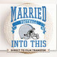 Football DTF Transfers, Ready to Press, T-shirt Transfers, Heat Transfer, Direct to Film, Sports, Wife Matching, Detroit Married Into This