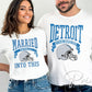 Football DTF Transfers, Ready to Press, T-shirt Transfers, Heat Transfer, Direct to Film, Sports, Wife Matching, Detroit Married Into This