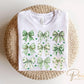St. Patrick's Day DTF Transfer, Ready to Press, T-shirt Transfer, Heat Transfer, Direct to Film, Lucky Shamrock, Trendy Coquette Clover Bows