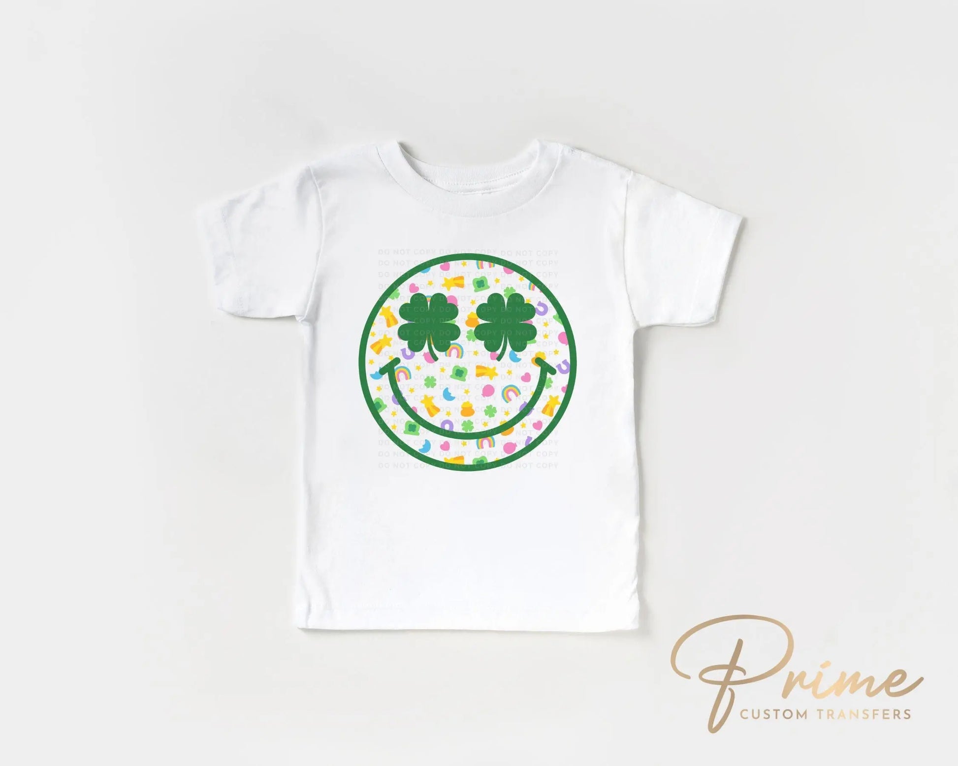 St. Patrick's Day DTF Transfer, Ready to Press, T-shirt Transfer, Heat Transfer, Direct to Film, Cute, Clover Shamrock, Lucky Charm