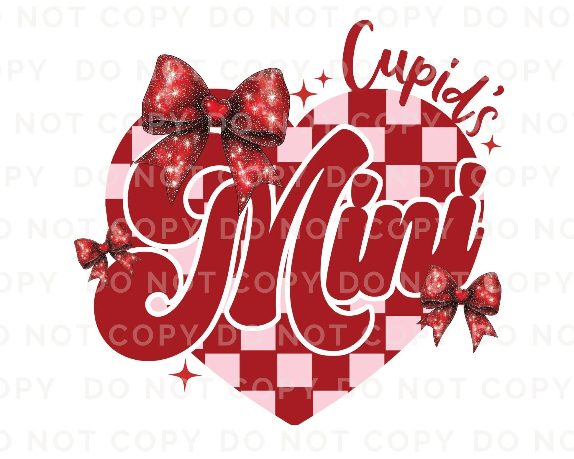 Valentine DTF Transfers, Ready to Press, T-shirt Transfers, Heat Transfer, Direct to Film, Holiday, Love, Matching, Checkered Mommy and Me