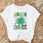 St. Patrick's Day DTF Transfer, Ready to Press, T-shirt Transfers, Heat Transfer, Direct to Film, Nurse, Shamrock, Just a Little Pinch