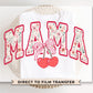 Mother's Day DTF Transfers, Ready to Press, T-shirt Transfers, Heat Transfer, Direct to Film, Motherhood, Ribbon, Cherry Bow Coquette Mama